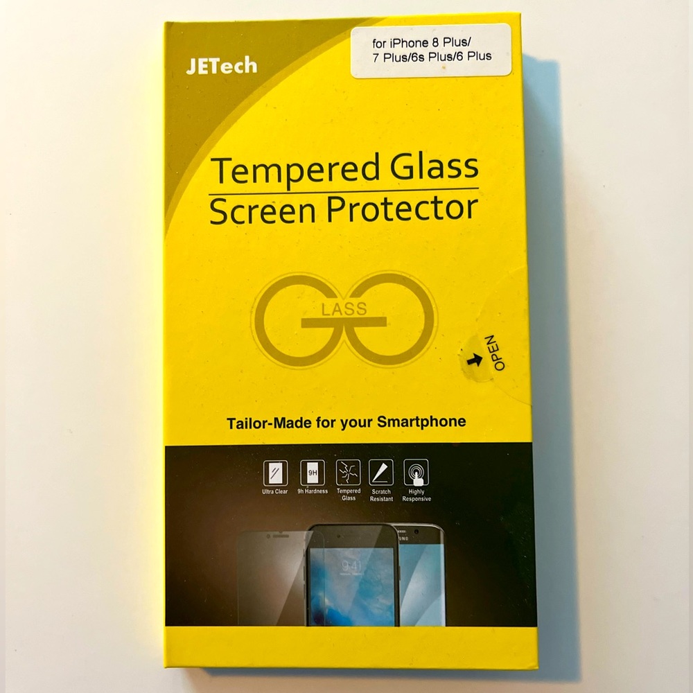 JETech iPhone 7 Plus Tempered Glass Screen Protector (2)